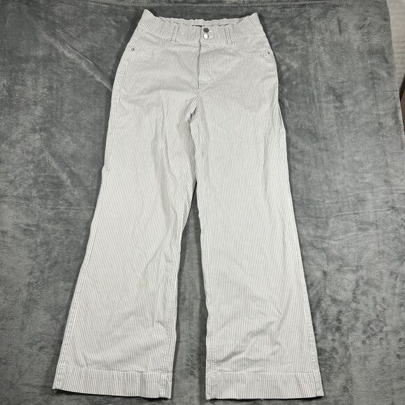 DL1961 Light Gray Wide Leg Pants - Picture 3 of 16